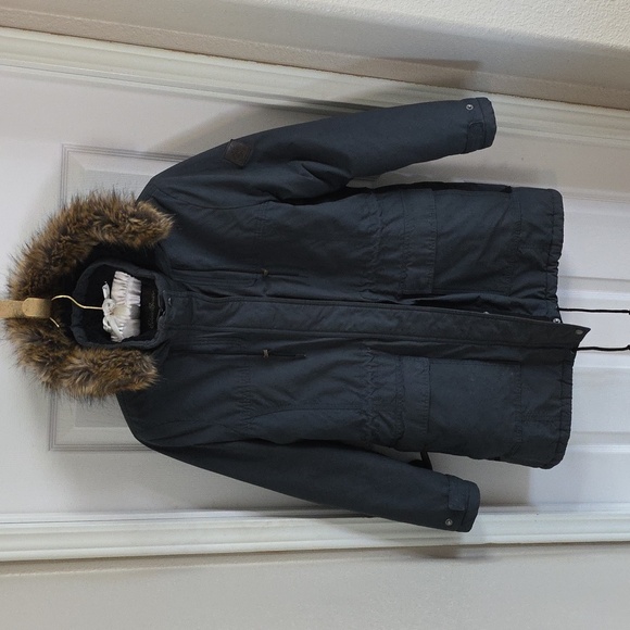 Eddie Baurer (XL)Hooded Fur Trim Winter Parka/Coat/Jacket - Picture 1 of 14